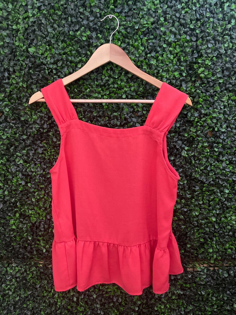 Loft, Coral Color Blouse, Women's Size MP